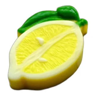 Cytryna Silikonowa forma do mydła, świec, gipsu, 1 szt. — zdjęcie 1
