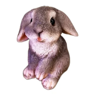 Duży króliczek Silikonowa forma do mydła, świec, gipsu, jesmonite 1 szt. — zdjęcie 1