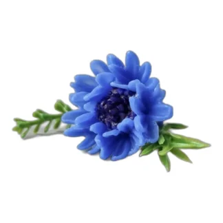 Kwiat Chrpa Silikonowa forma do mydła, świec, gipsu, jesmonite — zdjęcie 1