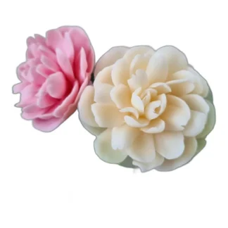 Kwiat Piwonie (L) Forma Silikonowa do mydła, świec, gipsu, jesmonite 1szt — zdjęcie 1