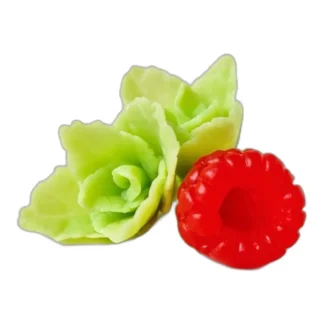 Liście mięty Silikonowa forma do mydła, świec, gipsu, jesmonite 2 szt. — zdjęcie 1