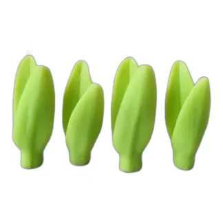 Liście przebiśniegu Silikonowa forma do mydła, świec, gipsu, jesmonite — zdjęcie 1