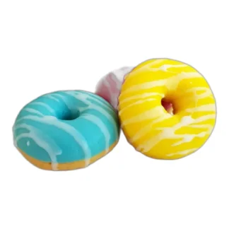 Mały donut Silikonowa forma do mydła, świec, gipsu, jesmonite 1 szt. — zdjęcie 1