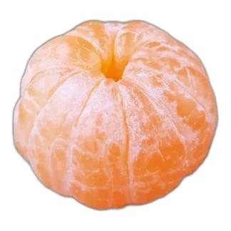 Mandarynka Silikonowa forma do mydła, świec, gipsu, jesmonite 1 szt. — zdjęcie 1