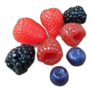 Mieszanka jagodowa Silikonowa forma do mydła, świec, gipsu, jesmonite 8 szt. — zdjęcie 1