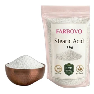 Stearyna Roślinna Na Świece Sypane Perłowe Wosk Kwas Stearynowy Naturalny — zdjęcie 1