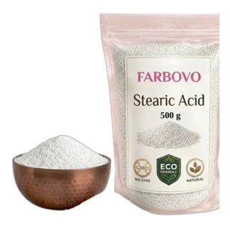 Świeca roślinna. Produkcja świec, pereł sypkich Kwas stearynowy — zdjęcie 1