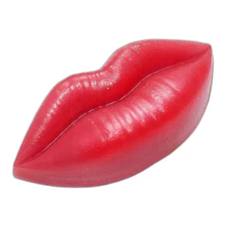 Usta Silikonowa forma do mydła, świec, gipsu, 1 szt. — zdjęcie 1