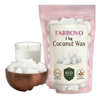 Wosk kokosowy do wolnostojących świec do masażu Świece z wosku kokosowego — zdjęcie 1